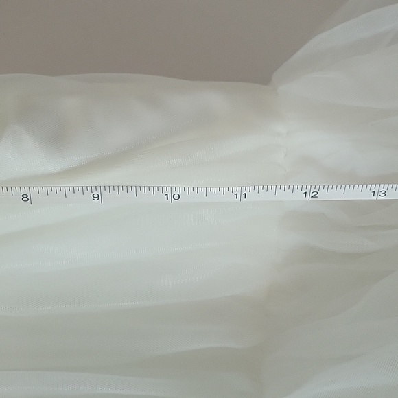 Girls Formal Layered Tulle Gown Custom Made 100% Polyester. See Pics for Measure - Picture 11 of 11